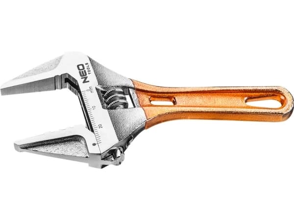 Neo justerbar svensk skiftenøkkel 43 x 156 mm stålhåndtak (03-021)