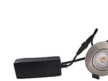 Downlight Low Profile ECO LED 6W 420 lumen, 2700K, rund, b. alu
