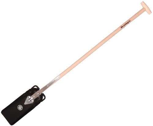 Galax drænskovl 130cm - Asketræsskaft m/krykke, dobbelt tråd, 12cm blad
