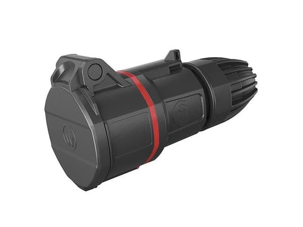 CEE Mellemled Neo 16A 5P 400V rød, 6H med fjederklemme, IP54