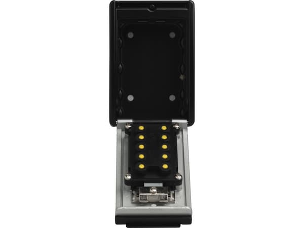 ABUS KeyGarage 767, Metall, Zink, Svart, Kode, 82 x 47 x 119 mm, 61 x 14 x 96 mm, Blister