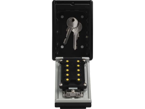 ABUS KeyGarage 767, Metall, Zink, Svart, Kode, 82 x 47 x 119 mm, 61 x 14 x 96 mm, Blister