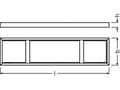 Miniatyrbilde 3 av 5: Osram 4058075108820, Hvit, Aluminium, 1,02 kg, 120,1 cm, 300,5 mm, 56 mm