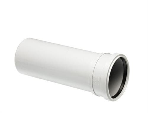 Uponor Decibel avloppsrör med hylsa 75mm 2m