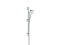 Miniatyrbilde 1 av 2: HansGrohe Croma Select E 1jet håndbrusersæt 65 cm krom/hvid