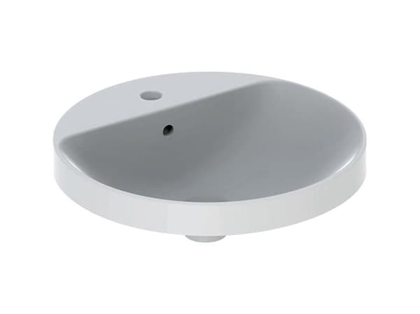 variform vask t/indb. rund 48cm, hvid