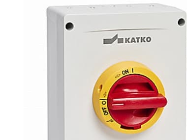 sikkerhedsafbryder 4p 63a - Gu/Rø Kum463U Katko Sikkerhedsafbr.4Pol