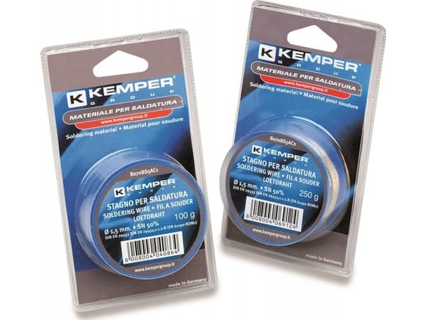 KEMPER loddetin, 100 g, 50 %, 1,5 mm