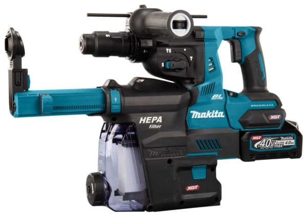 Makita HR004GM202 - Roterande hammare - sladdlös - SDS-plus - 2.9 joule - 2 batterier, laddare medföljer - 40 V