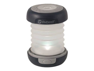 Outwell 651068, Utendørs gulvbelysning, Sort, Hvit, Akrylnitril-butadienstyren, Silikon, 1 pære(r), LED, 1 W Sort, Hvit