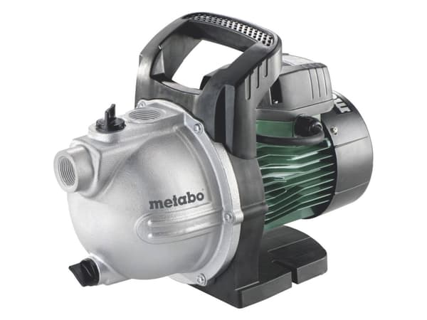 Metabo P 4000 G, Sentrifugalpumpe, 1100 W, AC, 4,6 stang, 4000 l/t, Grønn