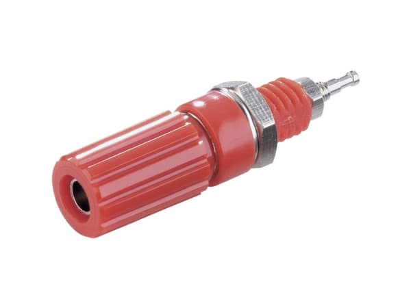 TRU COMPONENTS TC-R1-9 Red Polklemme Rød 10 A 1 stk