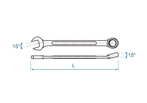 King Tony 1071-33, 410 mm, 765 g
