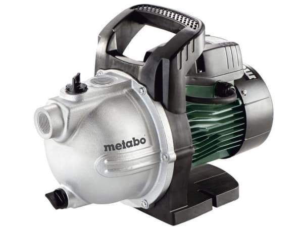 Metabo P 2000 G, 450 W, 3 stang, 2000 l/t, Sort, Grønn, Sølv