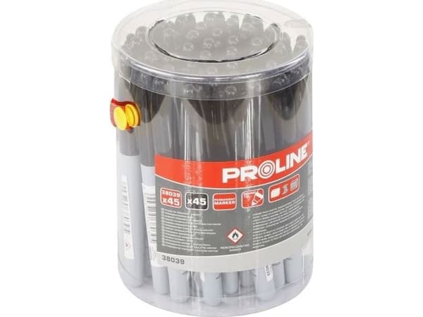 Proline MARKER PERM. "RUND", SVART, PROLINE 45stk - 38039