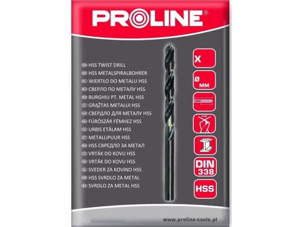 Metallbor Proline MET HSS DIN338 GRIND.KR. 8,5MM STK 1 PUD. PROLINE