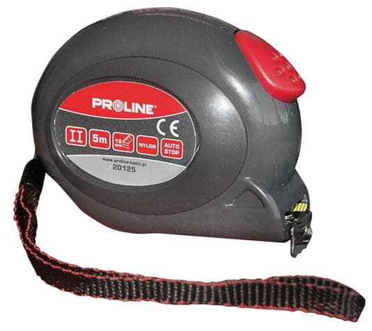 Proline Measuring tape 5m with a hanger 20125