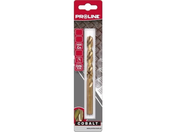 Metal drill bit Proline MET DRILL HSS-CO DIN338 GRIT 3.0MM PCS 3 BLIST PROLINE