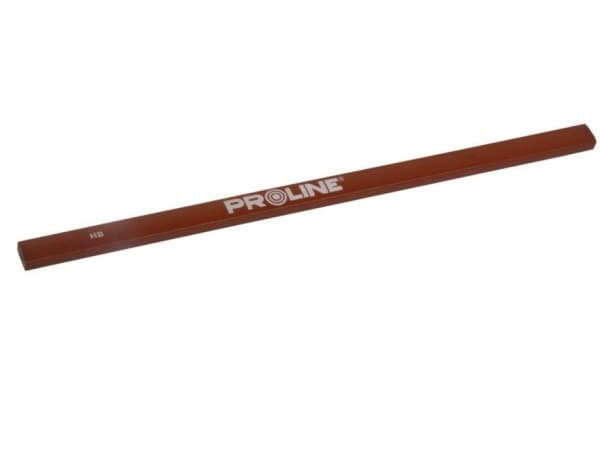 Pro-Line Snickarpenna mjuk röd HB 245mm 2st - 38202