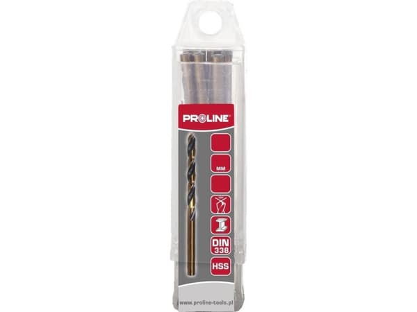 Metallbor Proline HSS DIN338 METALLBOR GRIND.KR. 7,5MM STK 1 PROLINE
