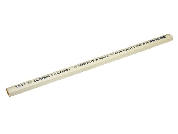 Pro-Line Olówek stolarski myk hvit 240mm - 38021