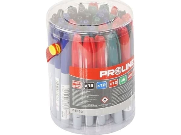 Pro-Line PERM. MARKERARE, 4 FÄRGTYPER, PROLINE 45st - 38033