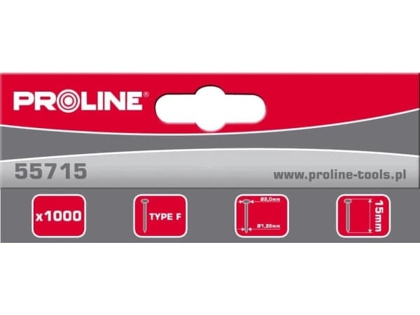 Pro-Line spikar typ F, 40 mm, 2,0x1,26 mm, 1000 st (55740)