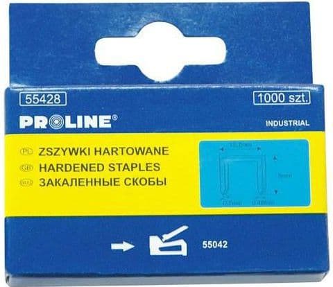 Pro-Line Härdade häftklamrar typ R 8mm 1000st - 55428