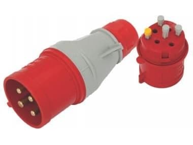 Tarel Bærbar isolasjonsplugg 16A 400V 3P+N+Z IP44 (EX-TWT-105)
