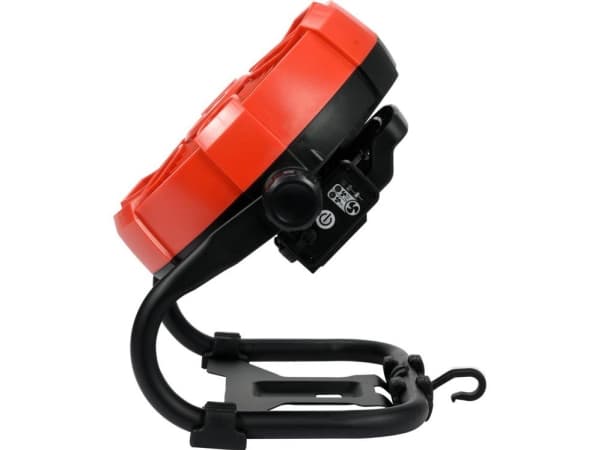 Yato YT-82933, Kotitaloustuuletin lavoilla, Musta, Oranssi, Lattia, 2600 RPM, 23 cm, 0 - 360°