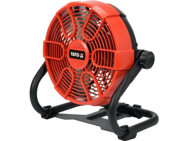 Yato YT-82933, Husholdningsvifte, Sort, Oransje, Gulv, 2600 RPM, 23 cm, 0 - 360°