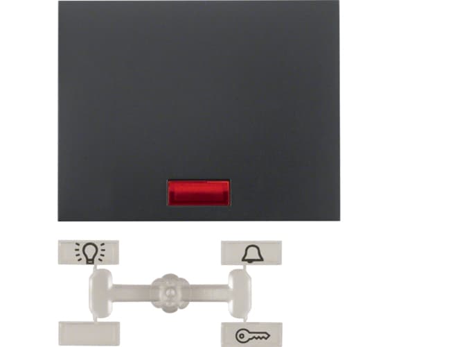 Hager 14157006, Antracit, 10 styck