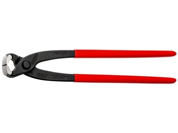 Knipex 99 01 280, Diagonal tang, 2,8 mm, Plast, Sort, Rød, 50 mm, 280 mm