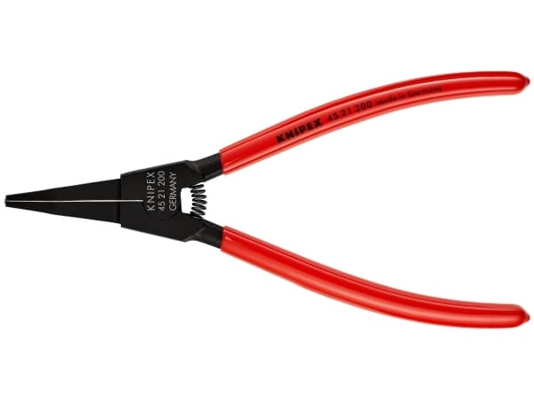 Knipex 45 21 200, Låseringtang, Kromvanadiumstål, Plast, Rød, 200 mm, 186 g