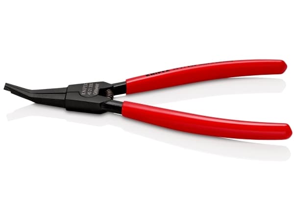 Knipex 45 21 200, Låseringtang, Kromvanadiumstål, Plast, Rød, 200 mm, 186 g