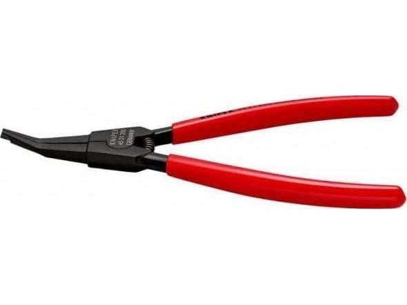 Knipex 45 21 200, Låseringtang, Kromvanadiumstål, Plast, Rød, 200 mm, 186 g