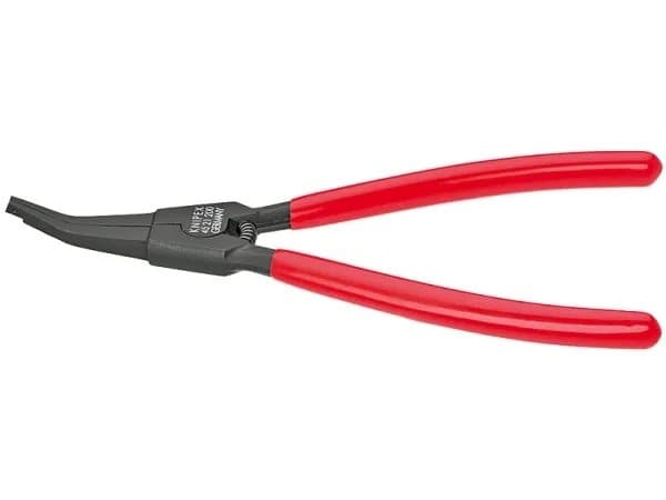 Knipex 45 21 200, Låseringtang, Kromvanadiumstål, Plast, Rød, 200 mm, 186 g