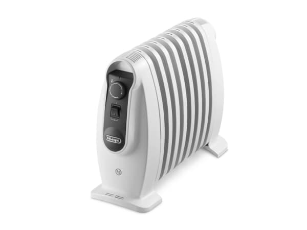 De'Longhi TRNS0808M - Oljeradiator - mobil - 800 W - hvit