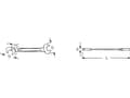 Miniatyrbilde 2 av 5: STAHLWILLE 12 A 7/16, 2 stykker, 7/16", 28 g