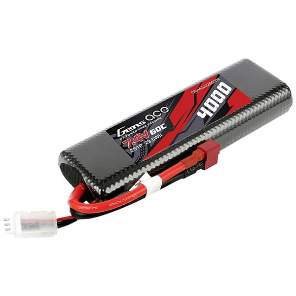 Gens ace RC Batteripack (LiPo) 7.4 V 4000 mAh Hardcase T-kontaktsystem