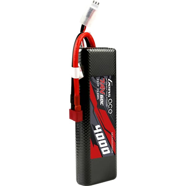 Gens ace RC Batteripack (LiPo) 7.4 V 4000 mAh Hardcase T-kontaktsystem