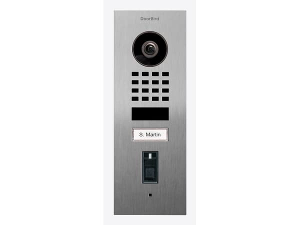 DoorBird 423872172 Fingeravtryckssystem Planforsænket IP65 Rostfritt stål