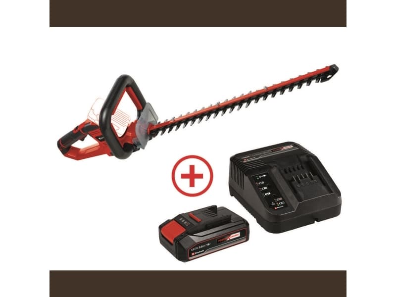 Einhell GE-CH 18/60 Li + 2,5 Ah Starter-Kit Batteridrevet Hækkesaks inkl. Batteri, inkl. oplader 18 V Litium 670 mm