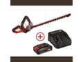 Pikkukuva 1 / 2: Einhell GE-CH 18/60 Li + 2,5 Ah Starter Kit Pensasleikkuri johdoton sis. akun, sis. laturin 48 W 18 V Lithium 670 mm