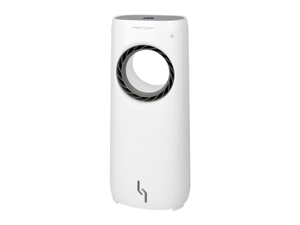 ProfiCare PC-LK 3088 Blanc/Titan, Titan, Vit, Svart, LCD, Golv, 80 W, AC/USB Titan, Vit