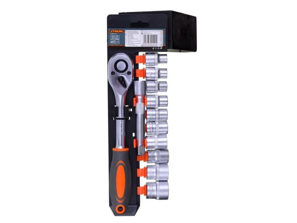 1/2" hylsy- ja tarvikesarja 12-osainen STHOR 58633