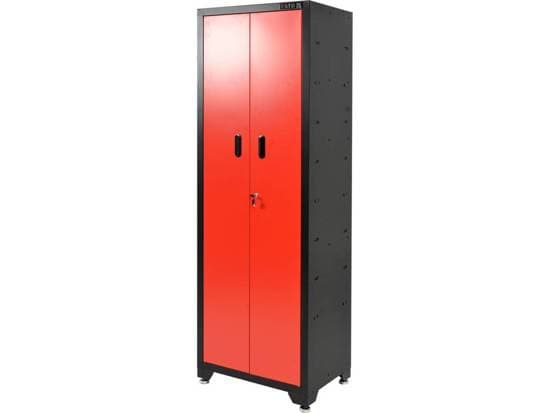 Yato YT-08931, Sort, Stål, Gulv, 2 dører, Metall, Nøkkel