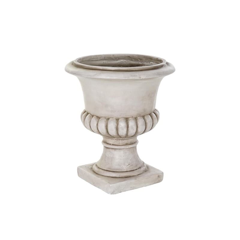 Kruka DKD Home Decor Ljusgrå Magnesium (44 x 44 x 49 cm)