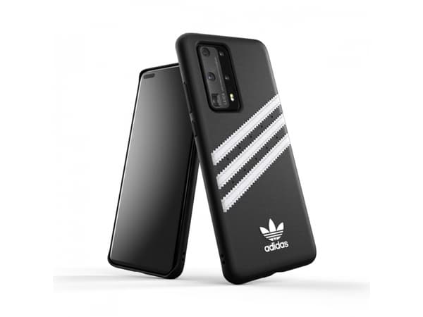 Adidas 39062, Deksel, Huawei, Huawei P40 Pro, 16,7 cm (6,58"), Sort, Hvid