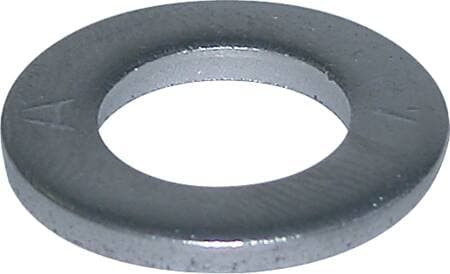 ITW KIINNIKKEET Aluslevy M6 DIN 125 Alumiini sinkittysisäpuoli6,4 mmulkopuoli12 mm - (200 kpl.)
